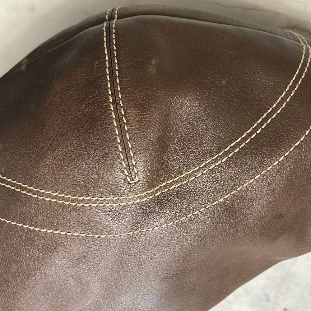 Coach 10032 brown leather large soho hobo bag - Picture 10 of 16